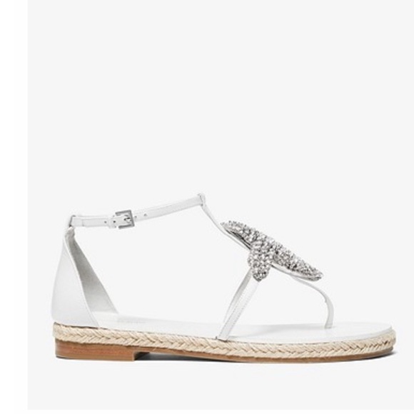 MICHAEL KORS COLLECTION
Annabeth Starfish-Embellished Leather Sandal - Picture 4 of 8